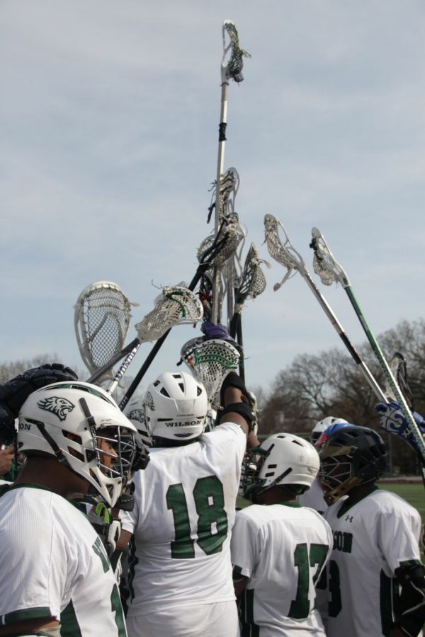 Boys Lacrosse Team defeats Oxon Hill