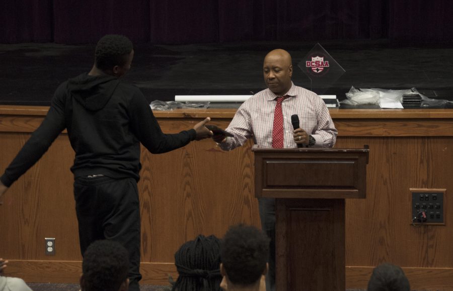 Fall athletic awards ceremony