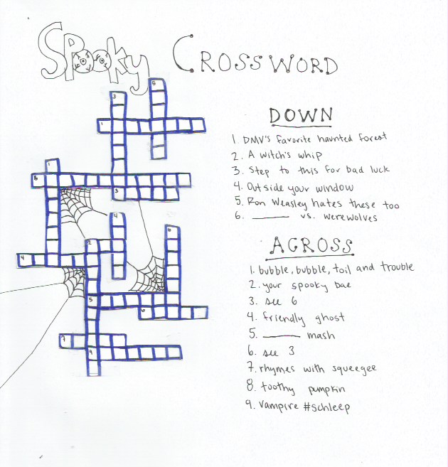 Halloween '16: Spooky Crossword Puzzle