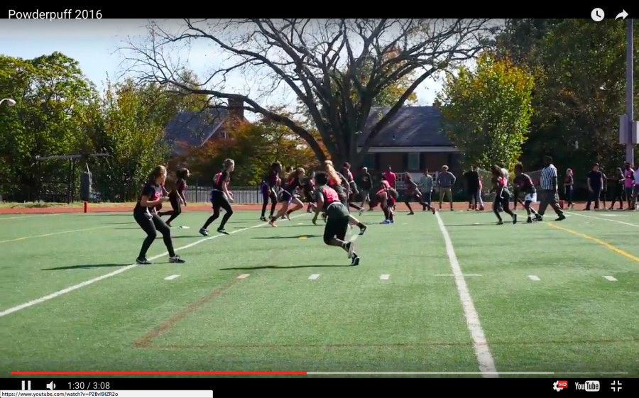 VIDEO: Seniors and juniors battle in Powderpuff 2016