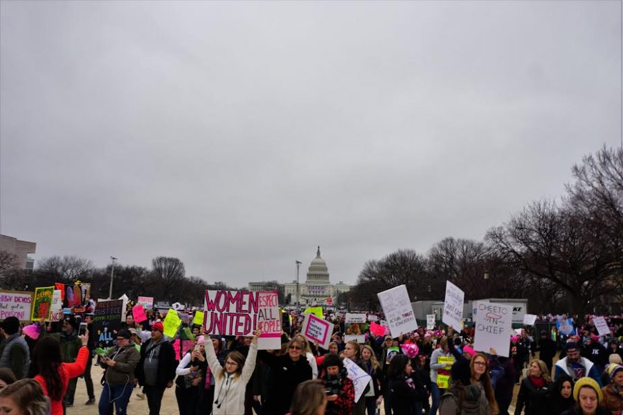 DMV hosts Trump supporters and Protesters