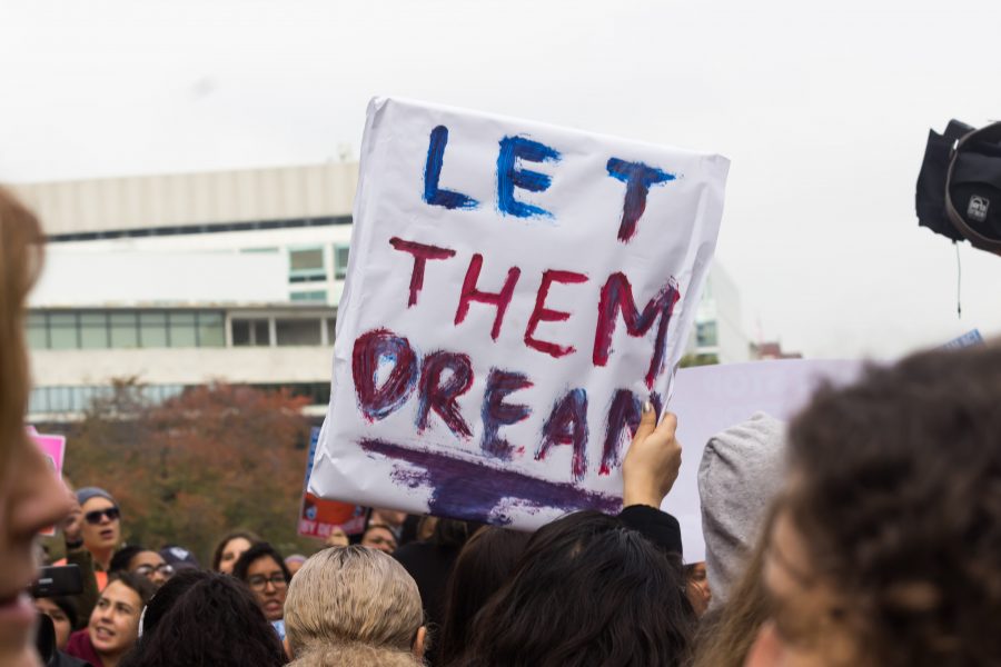 Photos from United We Dream walkout for clean Dream Act