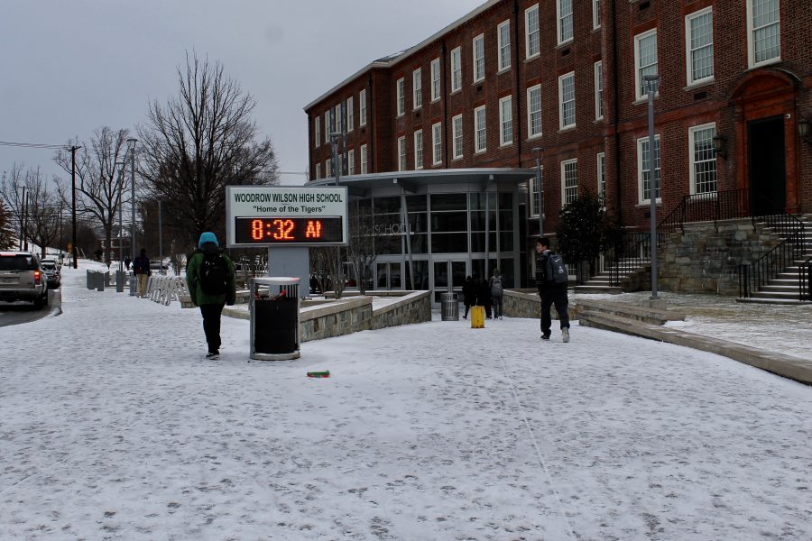 The making of a snow closure