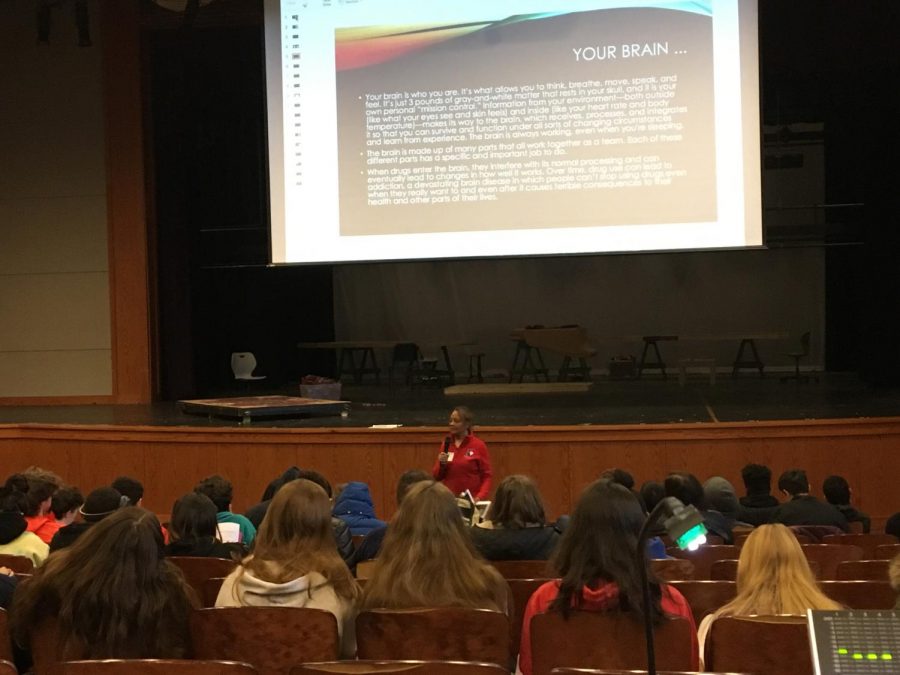 Wilson holds underclassmen assembly to address drug use