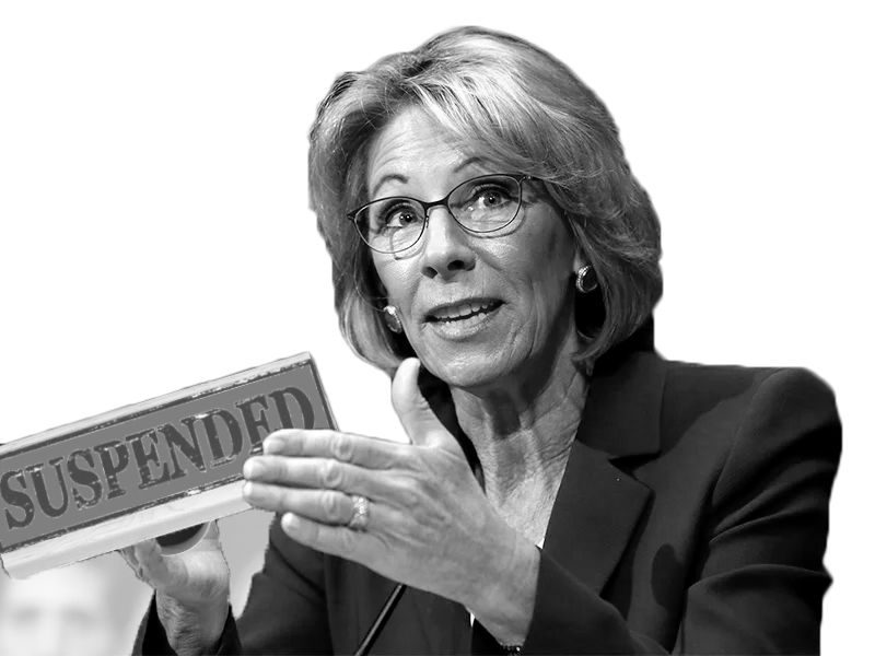 Betsy DeVos deserves an F in education policy