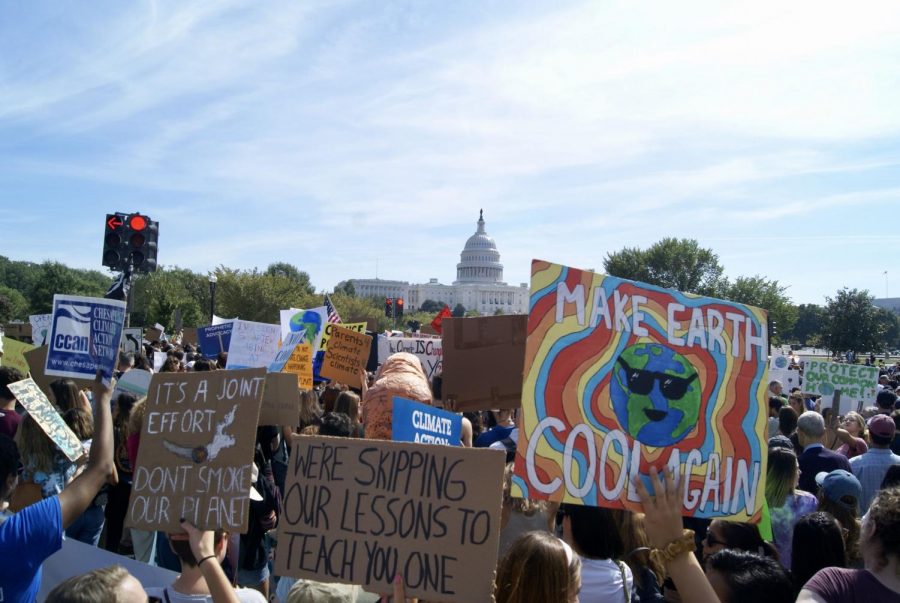 Students walk out for climate