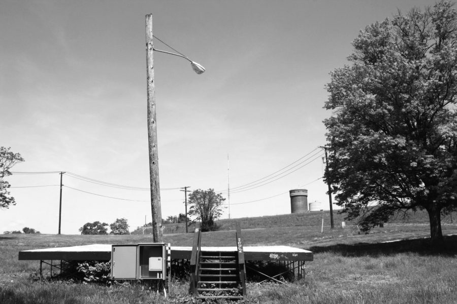 An homage to the Fort Reno stage