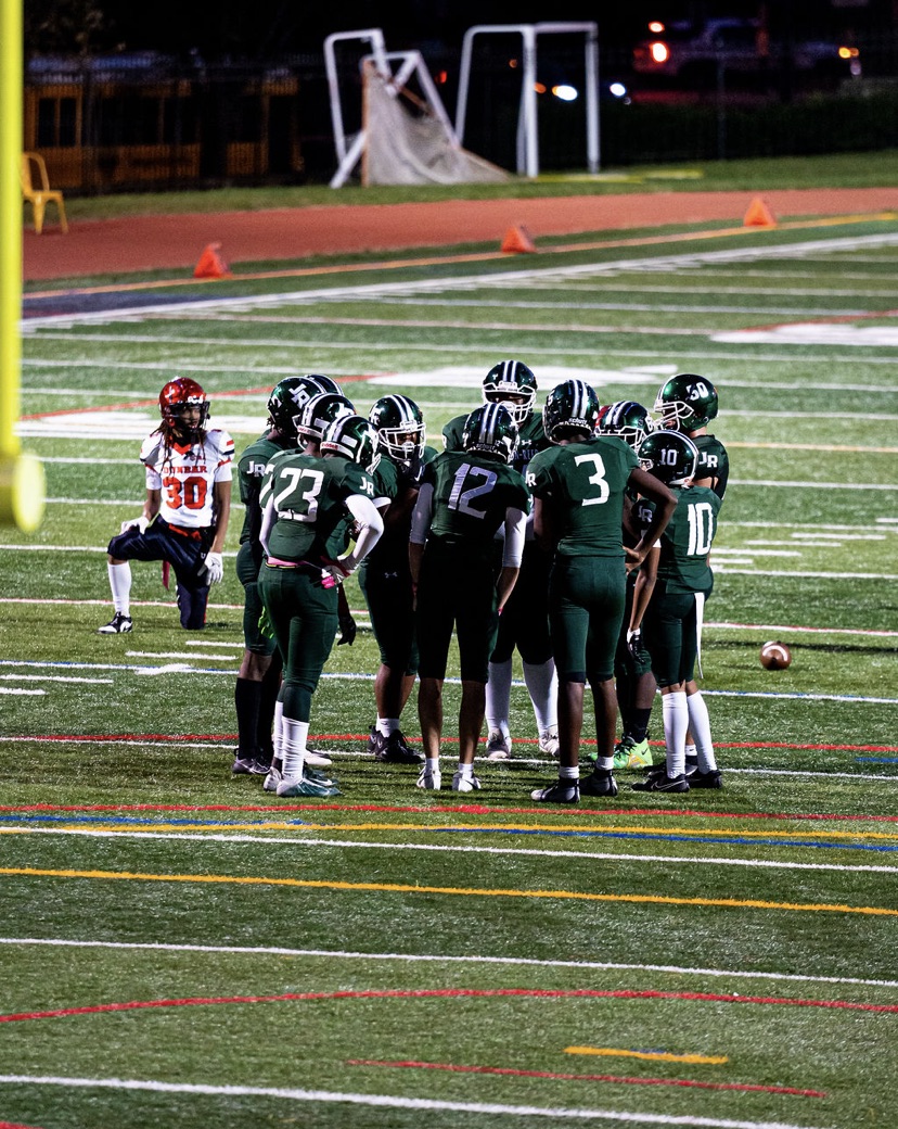 FRIDAY NIGHT LIGHTS -  The Tigers offense opening a drive against Dunbar. 
