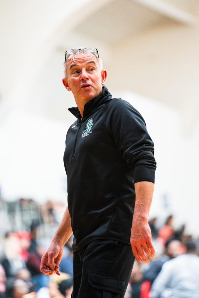 COACH G - Eight-year varsity basketball assistant coach, Gus Anifantis on-court at McDonough Arena at Georgetown University in 2023.   