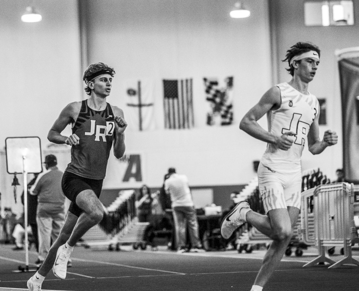 Track team prospers at DCSAA indoor championships